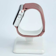 Ремешок для Apple watch 42/44/45mm Milanese Loop Band Rose gold